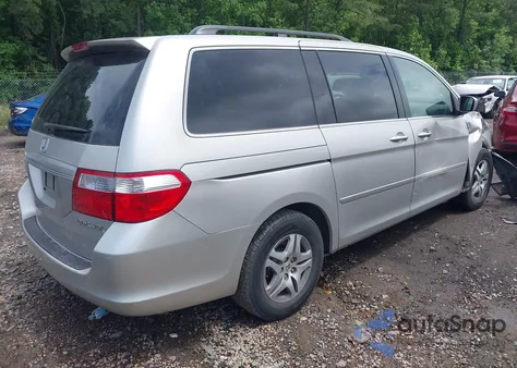 2005 Honda Odyssey Ex-L z USA, uszkodzony, nr VIN 5FNRL38695B036836